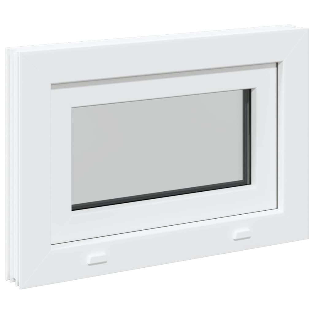 Finestra Seminterrato RISOR 60x40 cm Tilt 3 Vetri Bianco