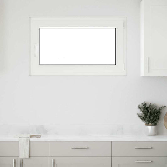 Finestra da cantina "RISOR" 100x70 cm Anta-ribalta DIN Destra Antracite - homemem39