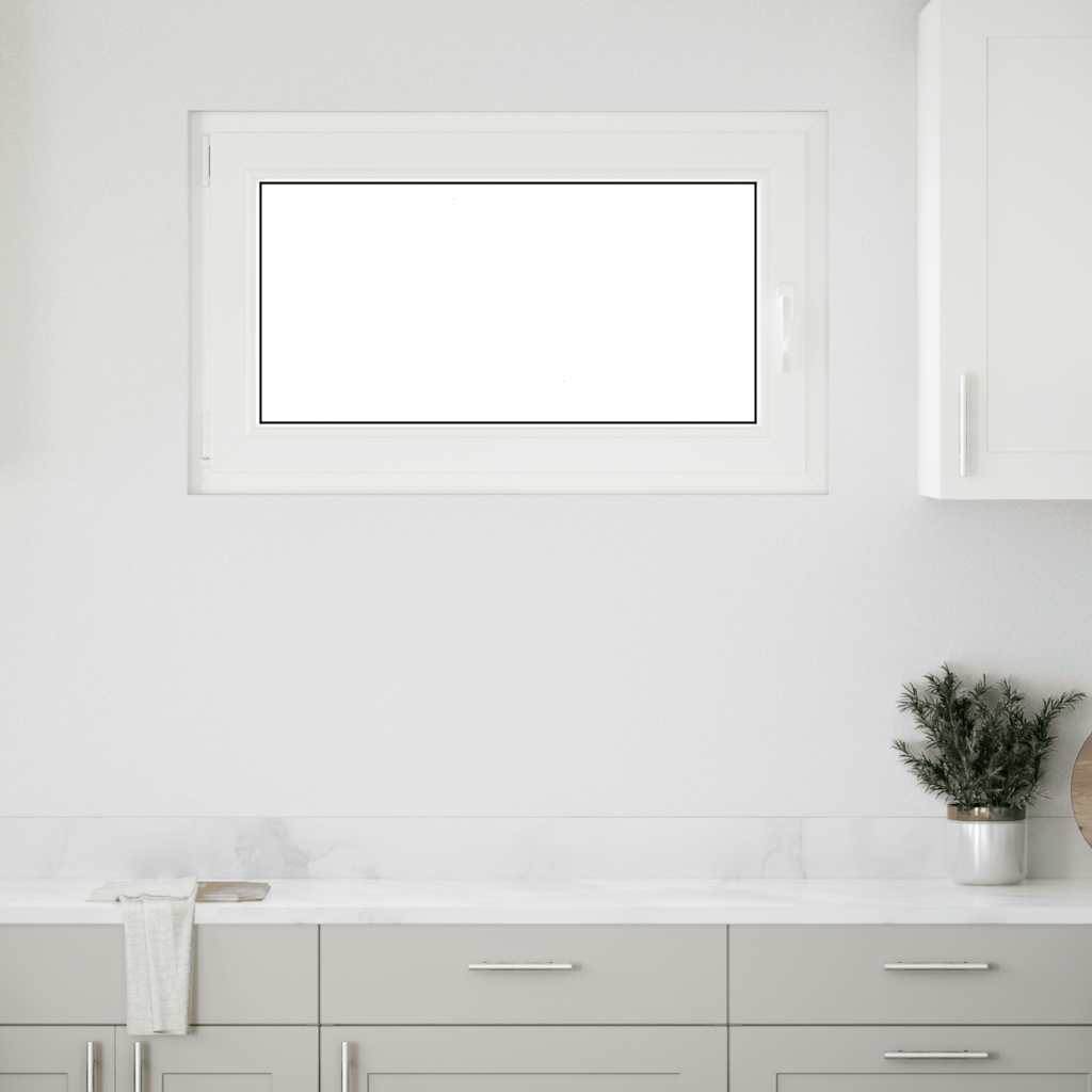Finestra da cantina "RISOR" 100x70 cm anta-ribalta DIN sinistra antracite - homemem39