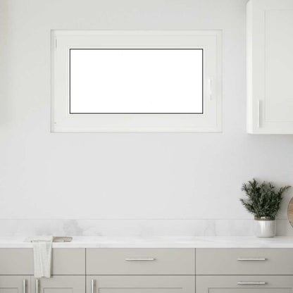 Finestra da cantina "RISOR" 100x70 cm anta-ribalta DIN sinistra antracite - homemem39