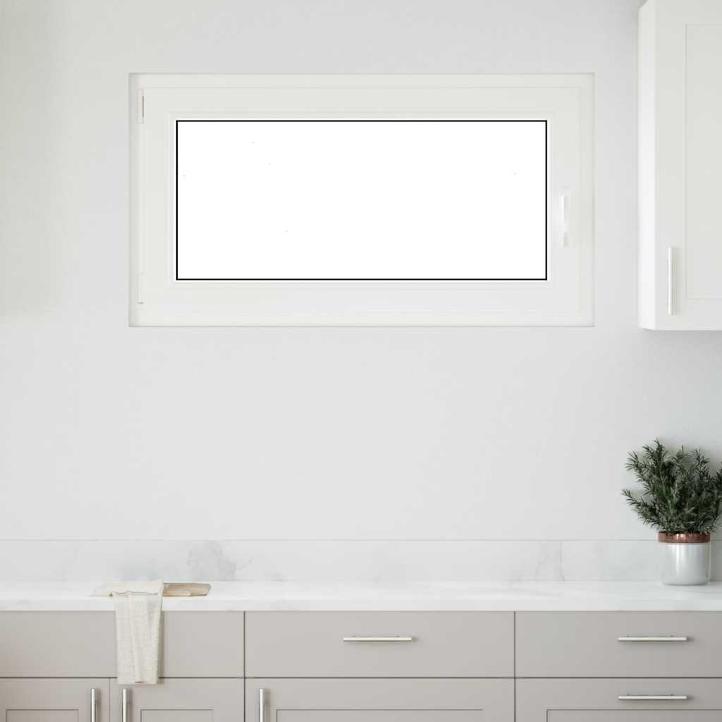 Finestra da cantina "RISOR" 110x50 cm anta-ribalta DIN sinistra antracite - homemem39