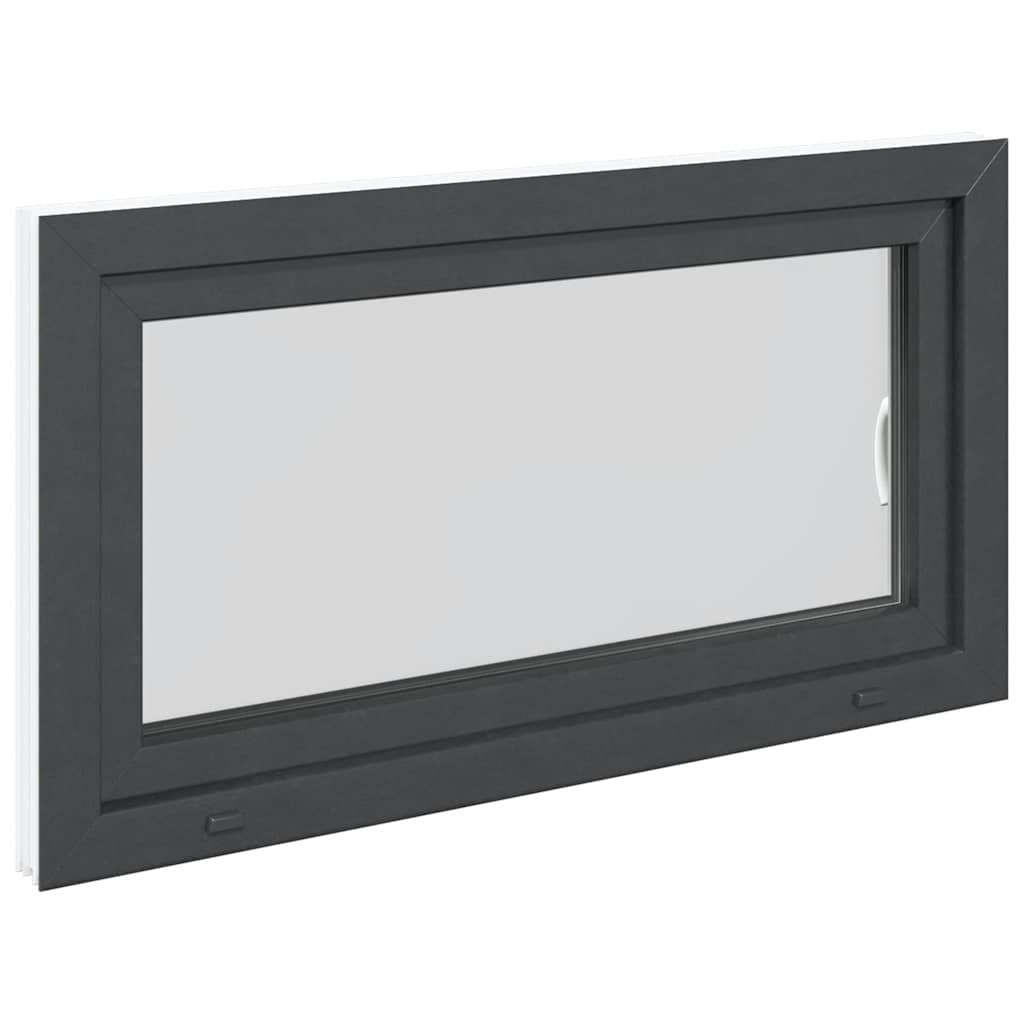 Finestra da cantina "RISOR" 110x70 cm Anta-ribalta DIN Destra Antracite - homemem39