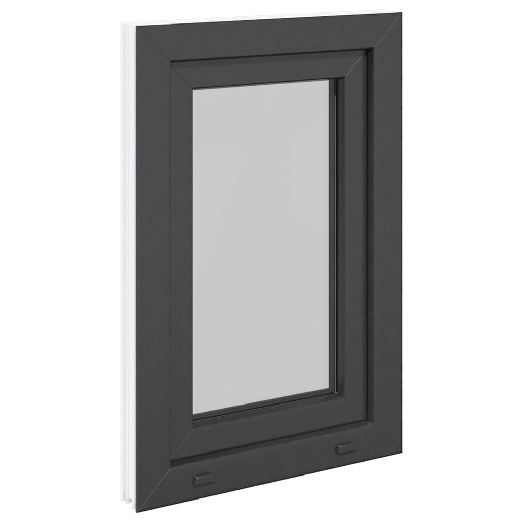 Finestra da cantina "RISOR" 50x75 cm Anta-ribalta DIN Destra Antracite