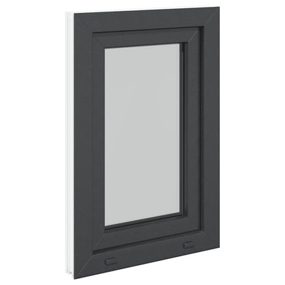 Finestra da cantina "RISOR" 50x75 cm anta-ribalta DIN sinistra antracite