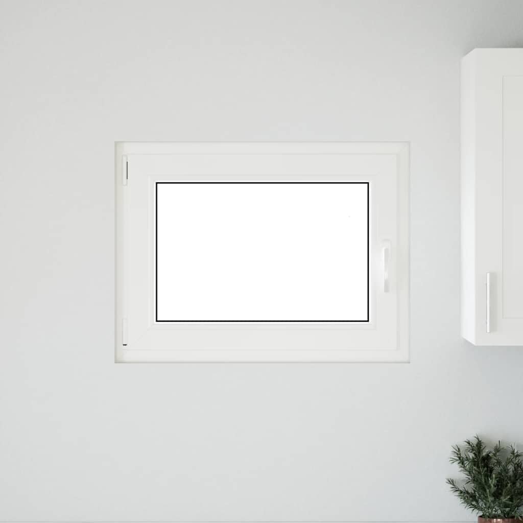 Finestra da cantina "RISOR" 80x60 cm anta-ribalta DIN sinistra antracite - homemem39