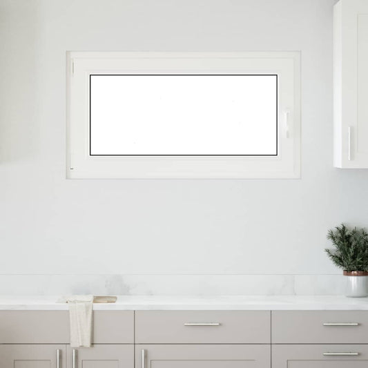 Finestra da cantina "RISOR" 110x50 cm anta-ribalta DIN sinistra antracite - homemem39