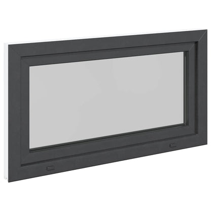 Finestra da cantina "RISOR" 110x70 cm Anta-ribalta DIN Destra Antracite - homemem39