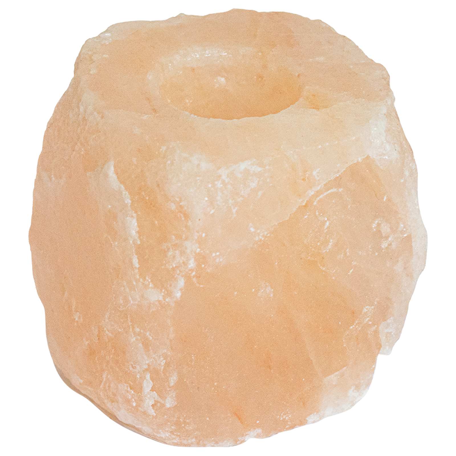 Portacandele in pietra di sale Rosa Sale Rock | homemem39