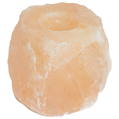 Portacandele in pietra di sale Rosa Sale Rock | homemem39