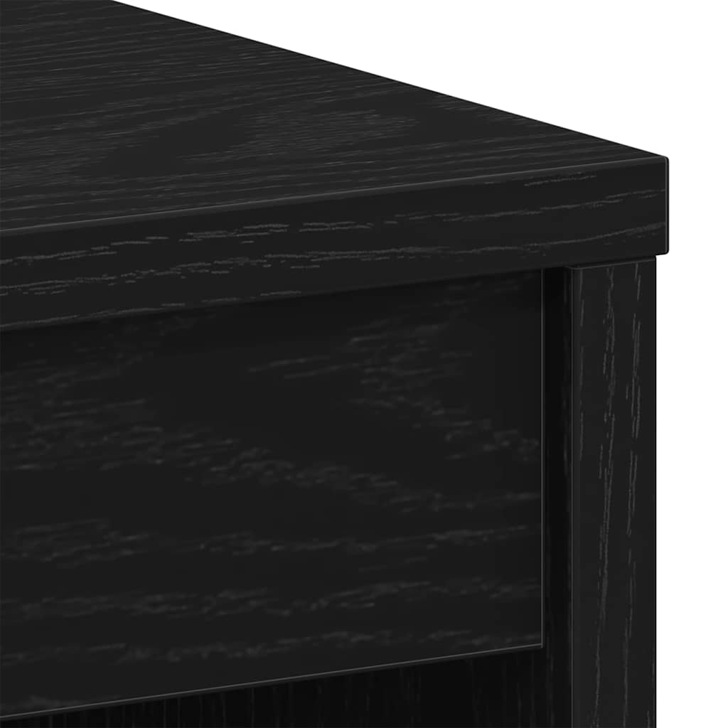 Scrivania Rovere Nero 90x40x72 cm Legno ingegnerizzato | homemem39
