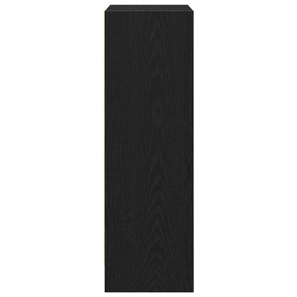 Libreria Rovere Nero 40x24x76 cm in Legno Multistrato | homemem39