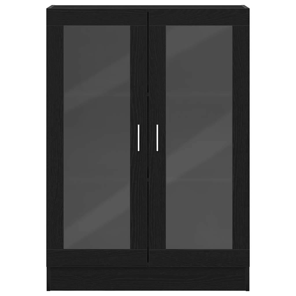 Libreria Rovere Nero 82,5x30,5x115 cm in Legno Multistrato | homemem39