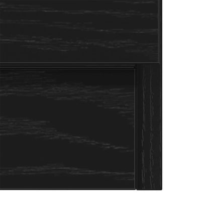 Mobile Lavabo Rovere Nero 63x30x54 cm in Legno Multistrato | homemem39
