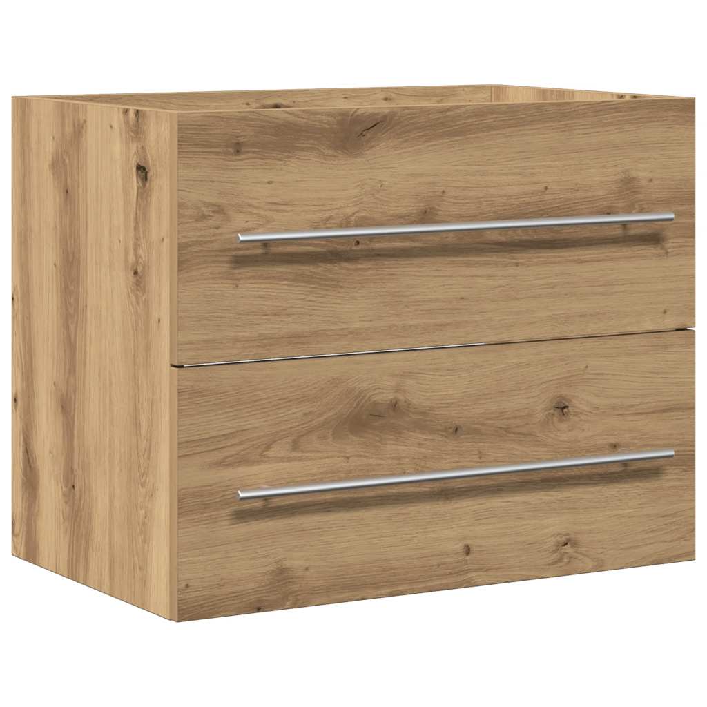 Mobile Lavabo Bagno Artigianale 60x38,5x48 cm Legno Multistrato | homemem39
