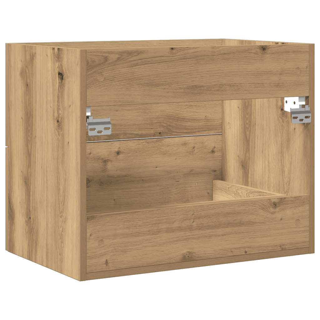 Mobile Lavabo Bagno Artigianale 60x38,5x48 cm Legno Multistrato | homemem39