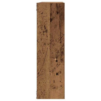 Mensola a Muro Legno Antico 75x16x55 cm in Legno Multistrato | homemem39