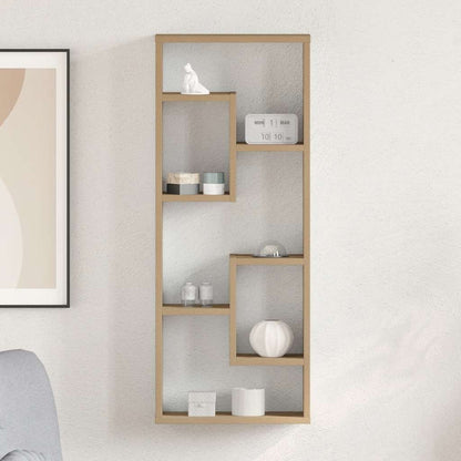 Mensola da parete Artisan Oak 36x16x90 cm in legno ingegnerizzato | homemem39