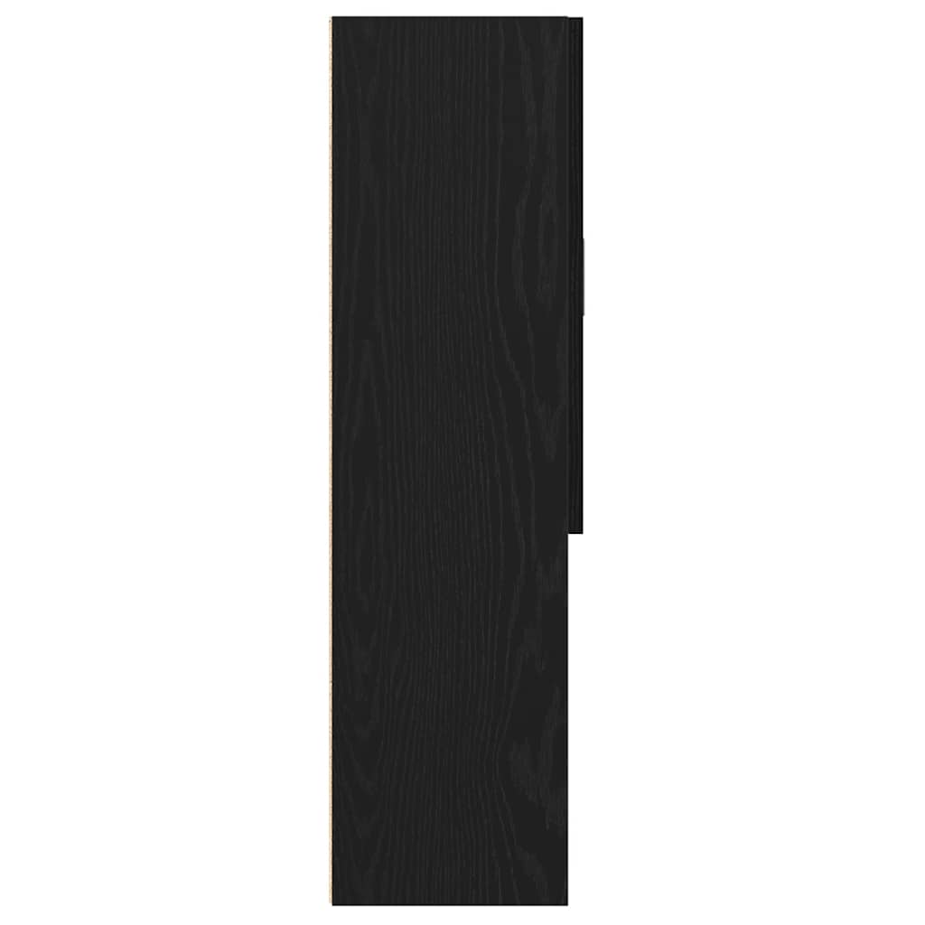 Mobile per Lavatrice Rovere Nero 70,5x25,5x90 cm | homemem39