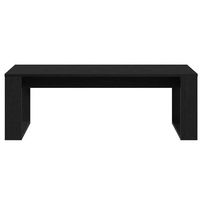 Tavolino da salotto Rovere Nero 102 x 50 x 35 cm | homemem39