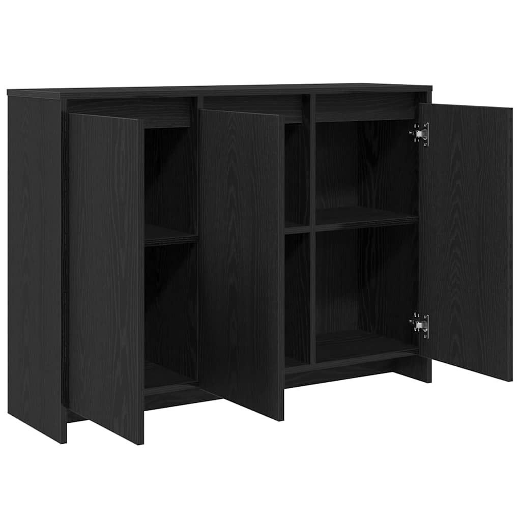 Credenza Nero 102 x 33 x 75 cm Legno multistrato
