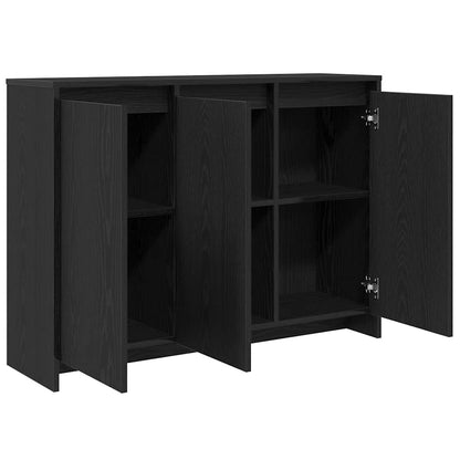 Credenza Nero 102 x 33 x 75 cm Legno multistrato