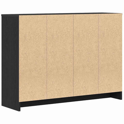 Credenza Nero 102 x 33 x 75 cm Legno multistrato