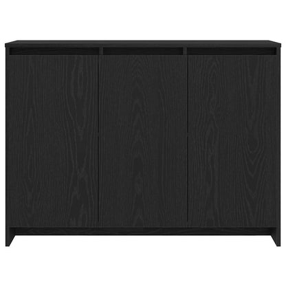 Credenza Nero 102 x 33 x 75 cm Legno multistrato