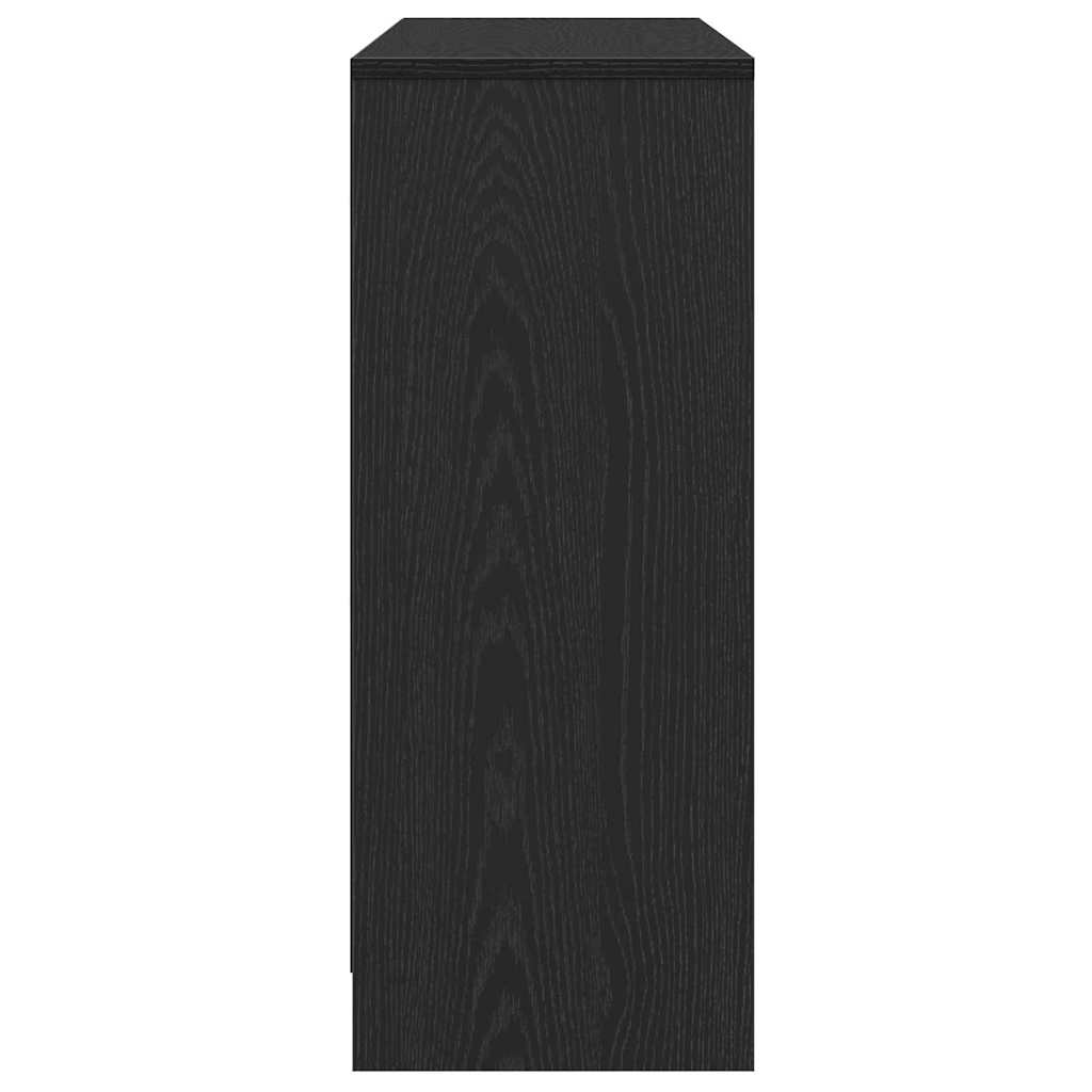 Credenza Nero 102 x 33 x 75 cm Legno multistrato