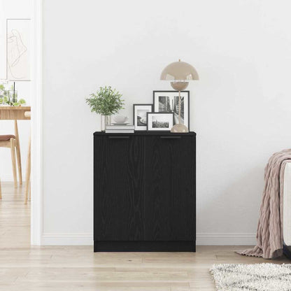 Credenza Nero 60 x 30 x 70 cm Legno multistrato