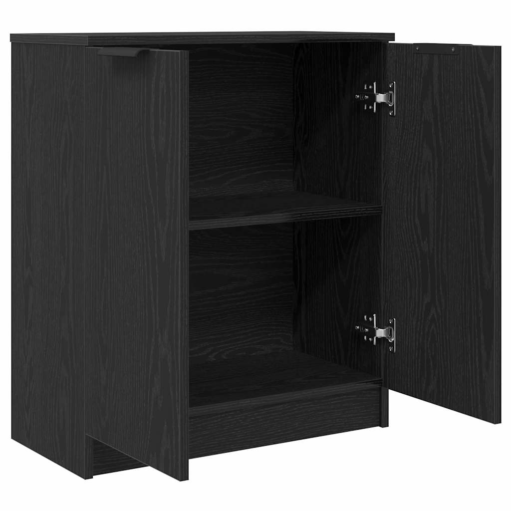 Credenza Nero 60 x 30 x 70 cm Legno multistrato