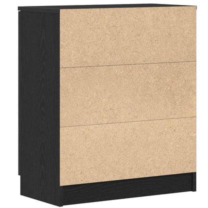 Credenza Nero 60 x 30 x 70 cm Legno multistrato