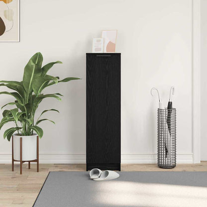 Scarpiera Rovere nero 29.5 x 35 x 101 cm Legno multistrato