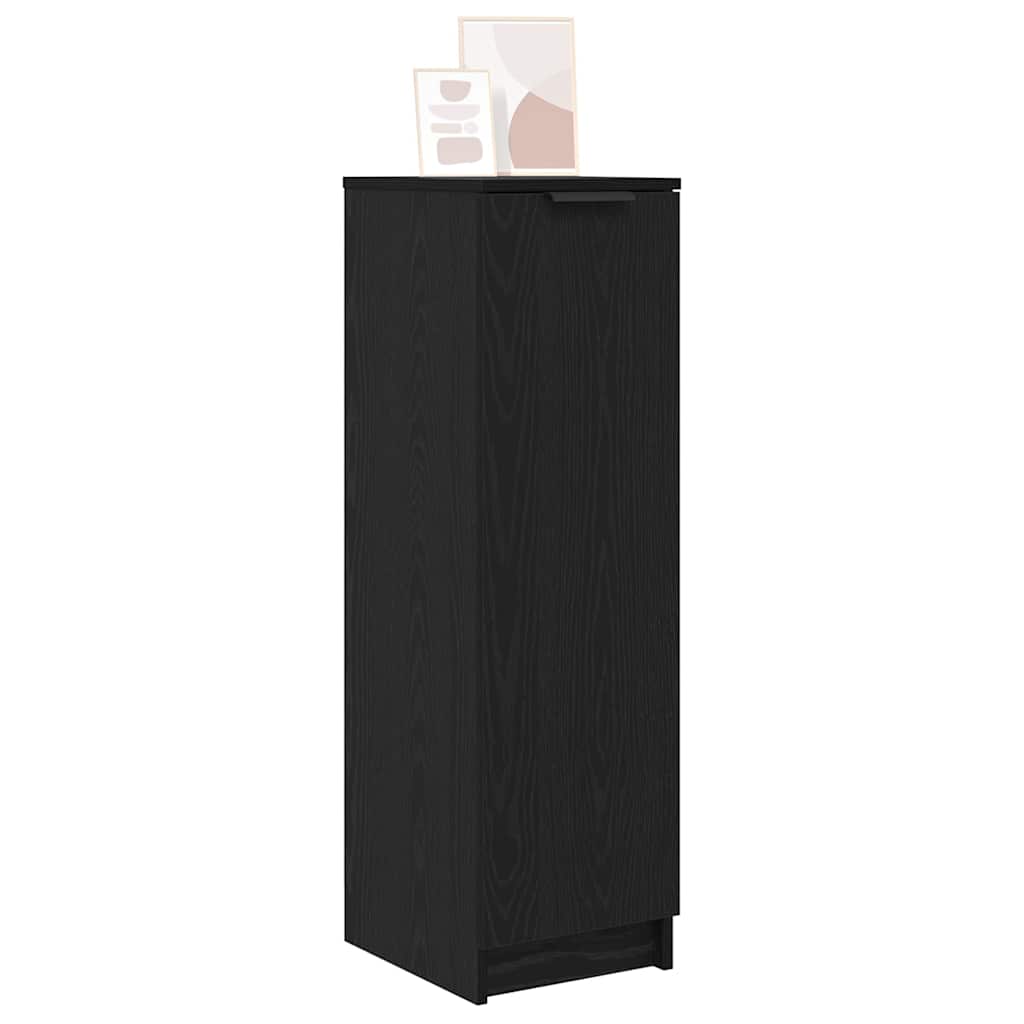 Scarpiera Rovere nero 29.5 x 35 x 101 cm Legno multistrato