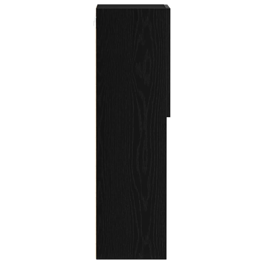 Mobile TV Nero 30.5 x 30 x 102 cm Legno multistrato