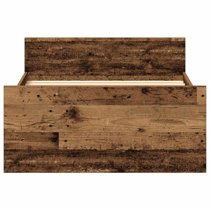 Giroletto senza Materasso Legno Antico 75x190 cm in Truciolato | homemem39