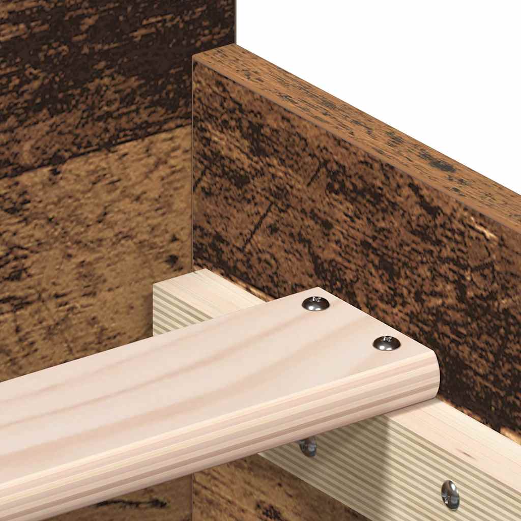 Giroletto senza Materasso Legno Antico 75x190 cm in Truciolato - homemem39