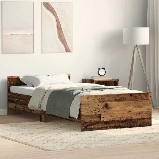 Giroletto senza Materasso Legno Antico 75x190 cm in Truciolato | homemem39