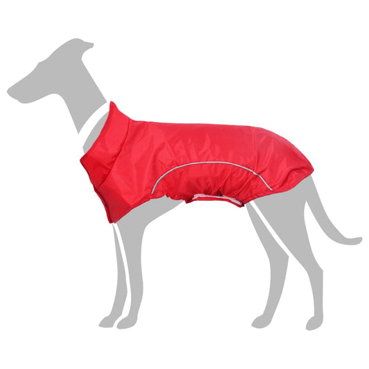 Impermeabile per Cani con Strisce Riflettenti Poliestere XS | homemem39