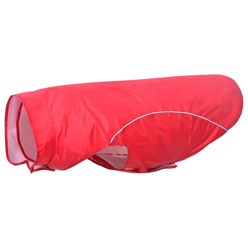 Impermeabile per Cani con Strisce Riflettenti Poliestere 3XL