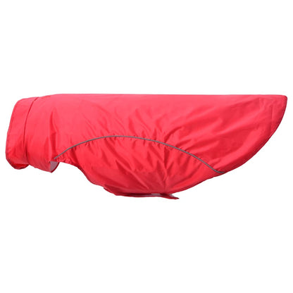 Impermeabile per Cani con Strisce Riflettenti Poliestere 4XL