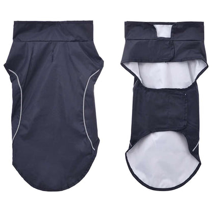 Impermeabile per Cani con Strisce Riflettenti Poliestere XS | homemem39