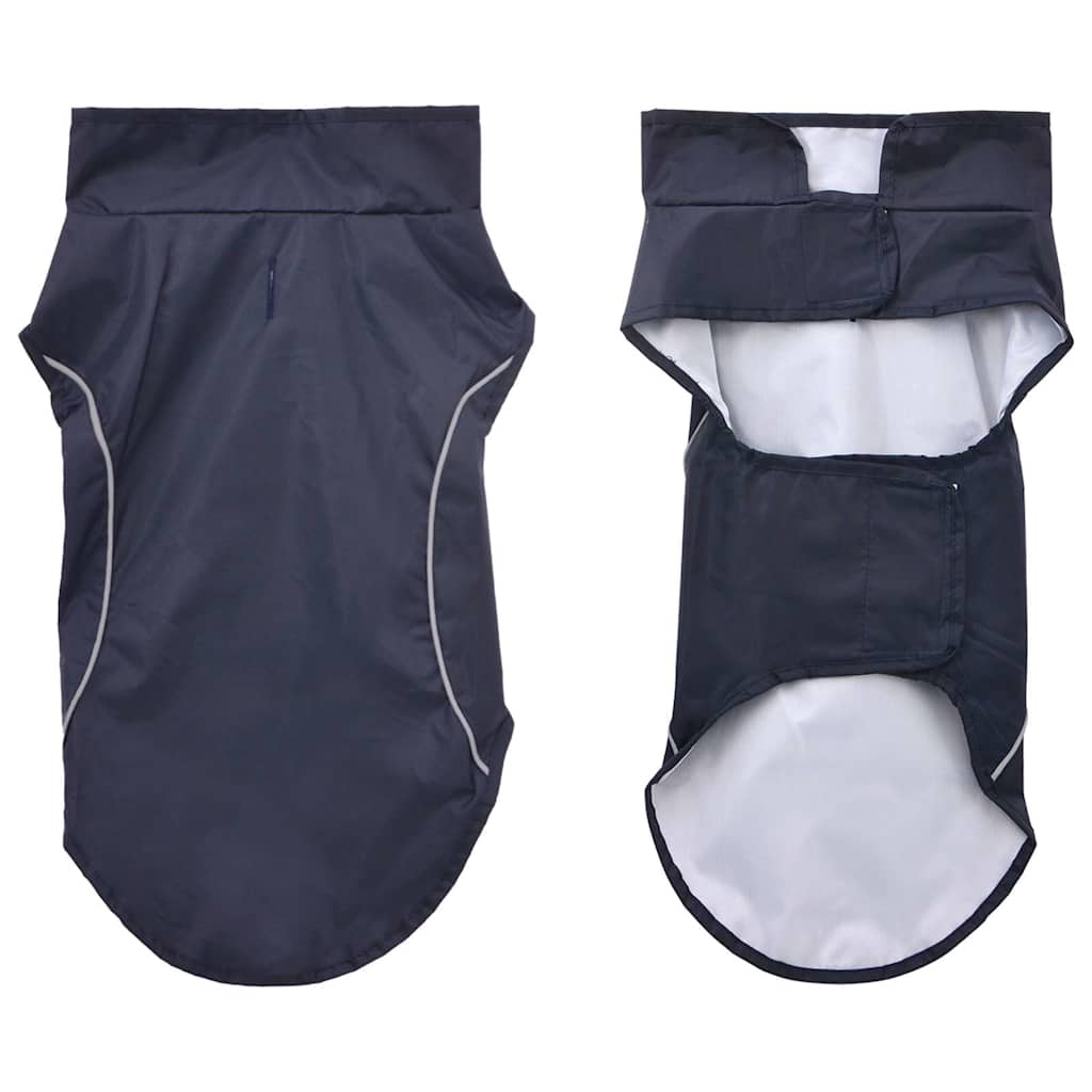 Impermeabile per Cani con Strisce Riflettenti Poliestere M | homemem39