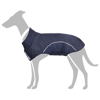 Impermeabile per Cani con Strisce Riflettenti Poliestere 2XL | homemem39