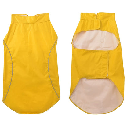 Impermeabile per Cani con Strisce Riflettenti Poliestere 4XL