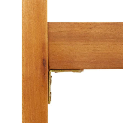 Sedie da Giardino 2 pz 50x53x80 cm Legno Massello di Acacia