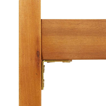 Sedie da Giardino 4 pz 50x53x80 cm Legno Massello di Acacia