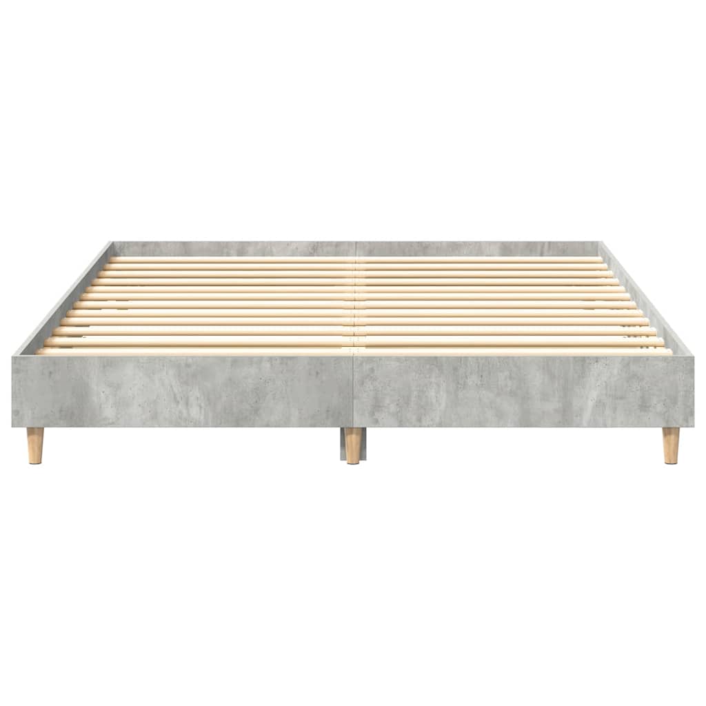 Giroletto senza Materasso Grigio Cemento 150x200 cm Truciolato | homemem39