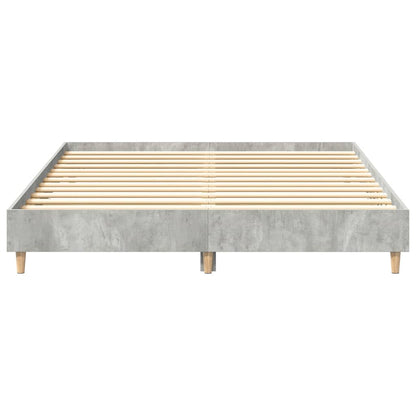 Giroletto senza Materasso Grigio Cemento 150x200 cm Truciolato | homemem39