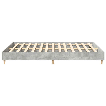Giroletto senza Materasso Grigio Cemento 150x200 cm Truciolato | homemem39