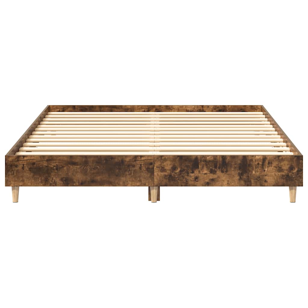 Giroletto senza Materasso Rovere Fumo 150x200 cm in Truciolato | homemem39